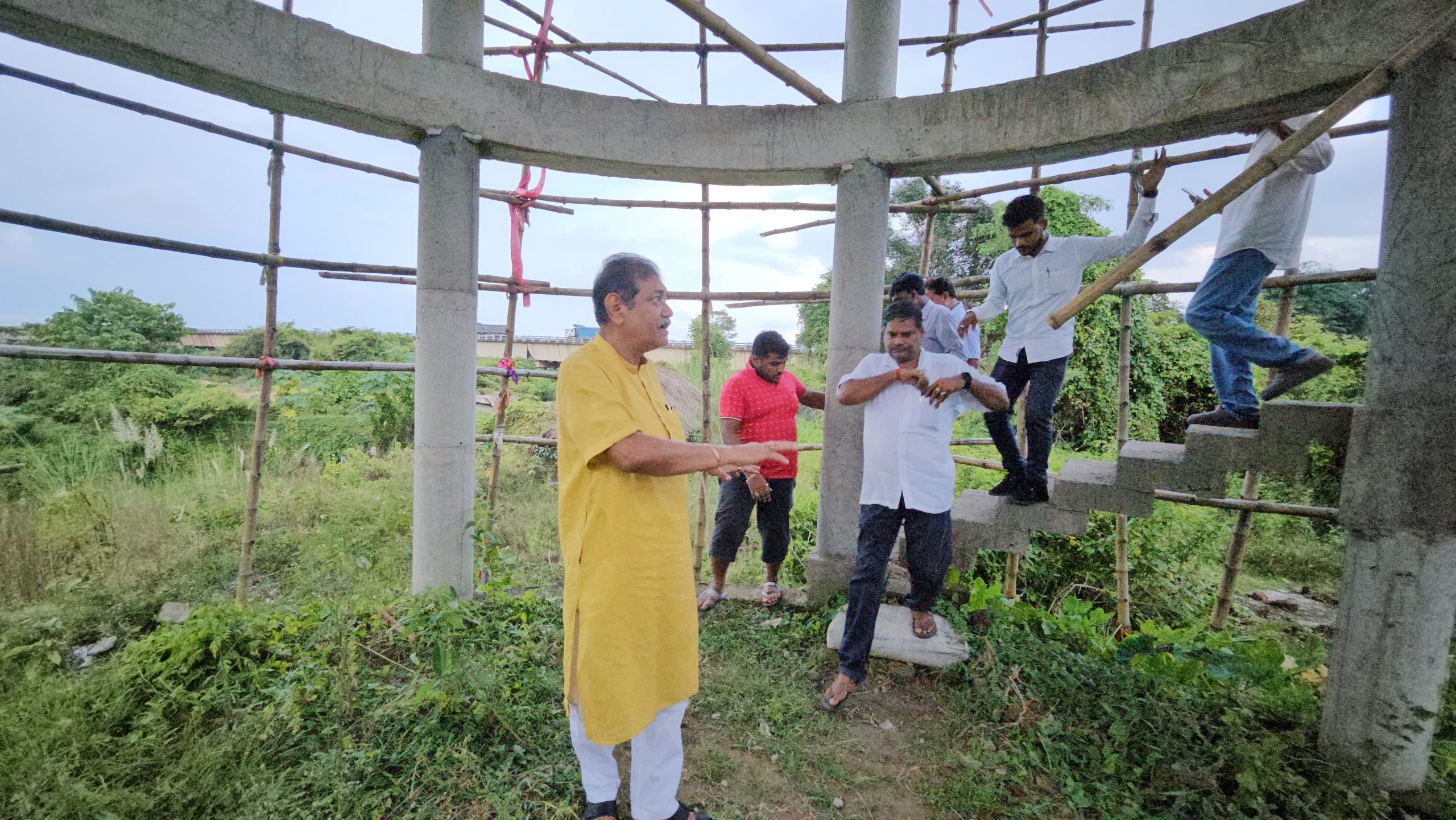पांडवेश्वर में बन रहा है अत्याधुनिक पार्क और वॉच टॉवर, विधायक ने किया निरीक्षण