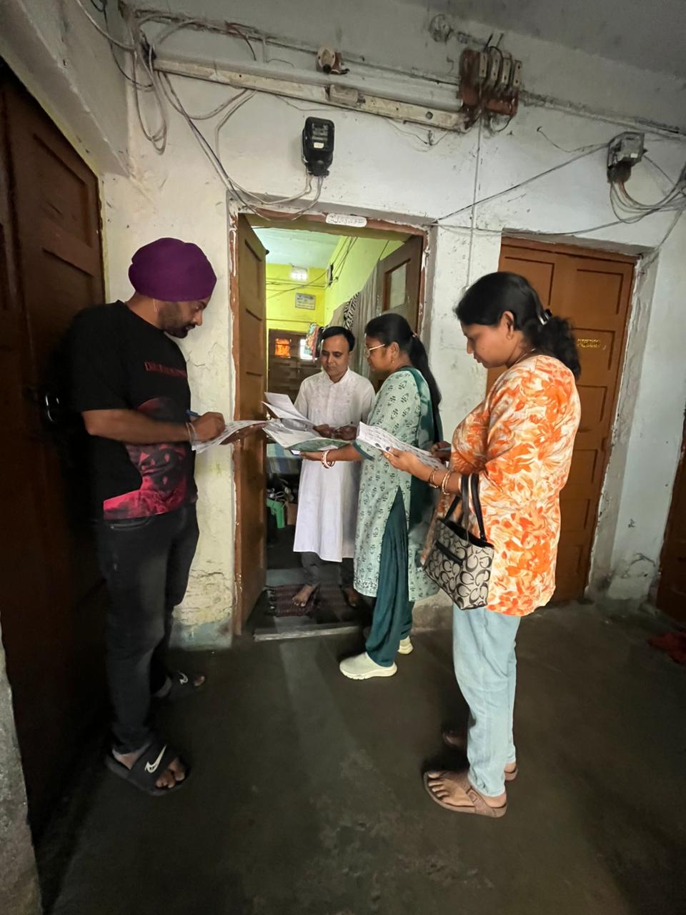 आसनसोल साउथ मंडल-2 : वार्ड 78, बूथ 77 पर बीएलए अधिकारियों की तैनाती
