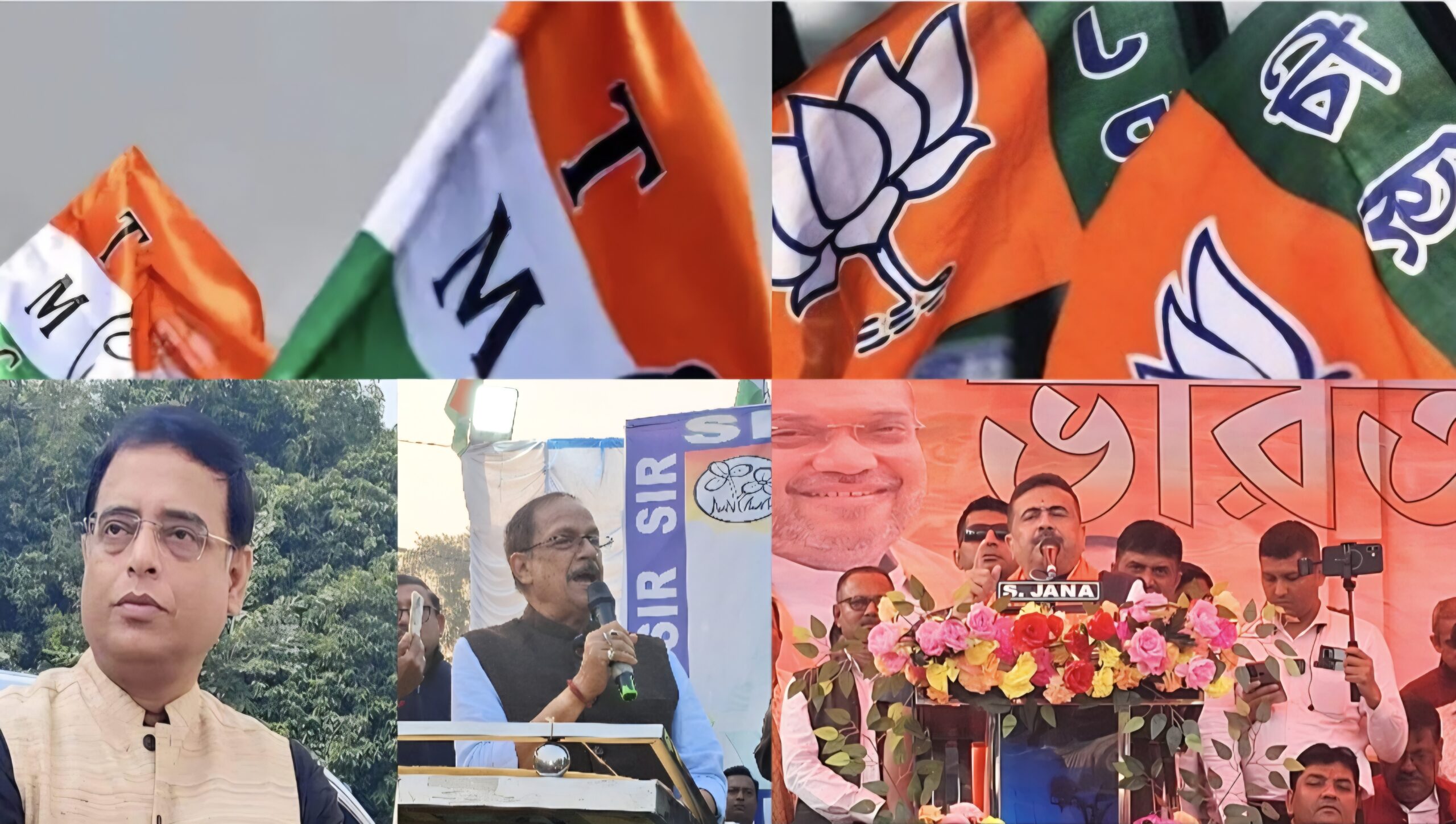 Poltical News जमुरिया टाउन हॉल मैदान में तृणमूल की जवाबी सभा, भाजपा की रैली के बाद शक्ति प्रदर्शन की तैयारी